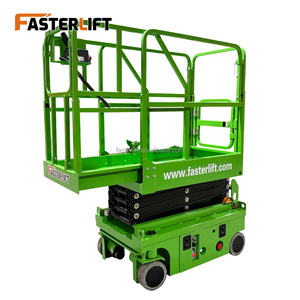 5m 6m 6,8m Kompakte Elektrische Mini-Scherenhebebühne Mobile Hydraulische Arbeitsbühne Personenlifter für Innen- und Außenarbeiten - Product Image 4