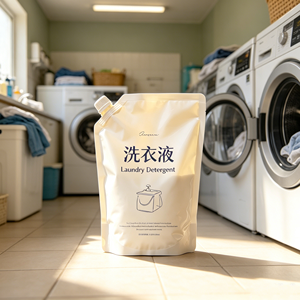 Sachets souples à bec verseur personnalisés imprimés directement d'usine 2L 5L pour emballage de liquides, vente en gros OEM en vrac pour <span class=keywords><strong>lessive</strong></span> - Product Image 3