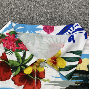 Diseño personalizado Estilo Hawaiano patrón casual sublimación botón camisetas - Product Image 4