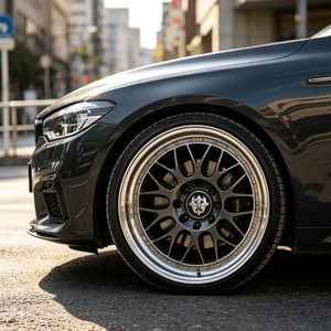 Rines FLowtone 15x7 15x5.5, Rines para Auto en Oferta, 4x100/114.3, Color Negro Brillante, Rines Ligeros con Remaches para Autos de Pasajeros - Product Image 5