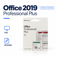 Clé de licence Microsoft Office 2019 Professional Plus pour PC Windows, activation en ligne, multilingue
