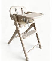 Chaise haute évolutive moderne en plastique réglable et mobile pour bébé, transat pliant pour bébé, tour d'apprentissage, chaise adulte pour enfants, mobilier