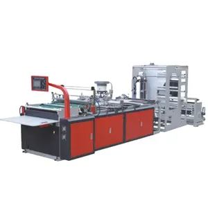 Fully Automatic Three Side Sealing Flat Zipper Bag Making Machine