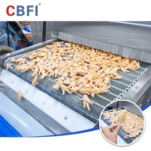 セルフスタッキングスパイラル冷凍庫CBFIメーカー価格パン肉アイスクリームエンクロージャ - Product Image 4