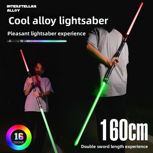 Épée <span class=keywords><strong>Laser</strong></span> en métal transfrontalière deux en un veilleuse épée sonore jouet pour enfants Colsplash formation accessoire étoile Flash Stick - Product Image 6