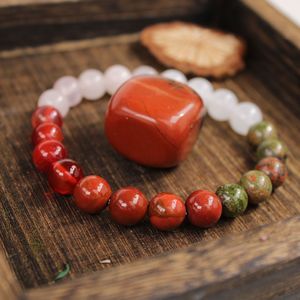 Natural Stone Beaded <b>Bracelet</b> Women's Fertility Healing Pregnancy Support Bohemia Style Everyday Wear - Product Image 2