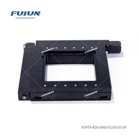 Plataforma Motorizada Eléctrica de Eje XY FUPTA-B28-0801-X110Y110-SP, Multiresolución Opcional, Alta Precisión, Duradera