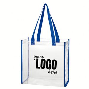 Bolsa de Compras Transparente Personalizada de PVC Transparente en Promoción - Product Image 2