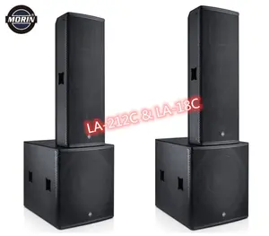 New Brand Active Speaker With 18 inch Subwoofer- Build-in DSP setting amplifier Morin LA-212C