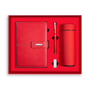 Custom Logo Luxury Stationery, <b>Notebook</b> Pen Corporate Gift <b>Set</b> Business Black Leather Magnetic A5 Journal <b>Set</b> With Water Bottle/ - Product Image 4