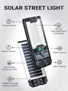 Lámpara Solar Exterior Suburbana <span class=keywords><strong>Alumbrado</strong></span> Público Farolas - Product Image 2