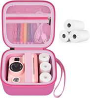 Étui rigide personnalisé OEM ODM en EVA résistant à l'eau pour appareil photo instantané pour enfants, antichoc, anti-poussière, sac de voyage, boîte, pochette