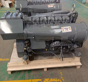 6 Cylinder Turbo Replacement Aircooled diesel Engine for Lawn Mower Tractor/wood Stone Crusher/crane deutz Bf6l914 Motor 120hp - Product Image 1
