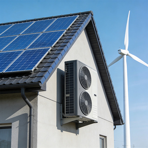 Air Source Heat <b>Pump</b> PVT Solar and Wind Hybrid System for Greenhouse the Wind + PVT + Heat <b>Pump</b> System Is a Fully Couple - Product Image 2