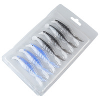 Appâts artificiels en plastique souple pour la pêche en eau douce, leurre pour attraper des poissons, 8cm,10.5cm,12.5cm,15.5