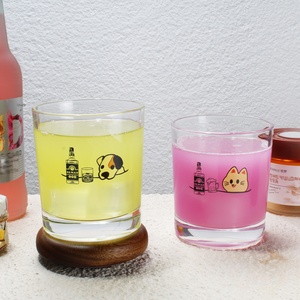 แก้วเบียร์โคแมน ลายการ์ตูน สำหรับวิสกี้ ไวน์ น้ำ น้ำผลไม้ เบียร์ คุณภาพสูง ดีไซน์หรูหรา พร้อมถาดบรรจุภัณฑ์ - Product Image 2