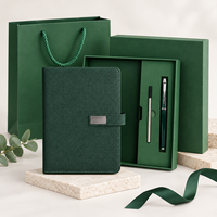 Vente en gros d'usine, OEM/ODM personnalisé, stylo à bille magnétique à motif croisé, recharge, ensemble cadeau promotionnel pour entreprise, vente en gros de carnets