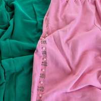 Pantalons sur mesure pour hommes grande taille, pantalons en coton lourd, pantalons à jambes larges, pantalons de survêtement baggy avec strass pour hommes