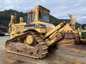 Bulldozer Caterpillar D7G/D7H/D7R usado con cabrestante hidráulico, motor, caja de cambios y bomba originales, pintura original CAT D7G D7H D7R, dozer usado. - Product Image 3