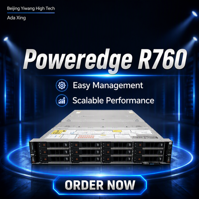 Dells PowerEdge R760XD2 Dual 4514Y 128G DDR5 H355 2SSD 12SAS E810DP OCP3.0 2*L4 24GB IDRAC9 Rail 2U Rack Mount Server R760XD2