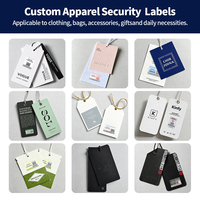 Étiquettes suspendues en papier spécial blanc de luxe durable avec estampage à chaud or 700 g/m², tailles personnalisées pour bagages, sacs à main et étiquettes de sécurité de marque