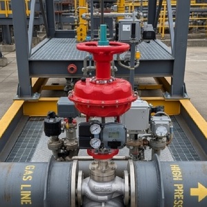 Vannes de régulation Masoneilan SVI2 AP-21113111 SVI2 AP-21123121, contrôle chinois en stock pour stations pétrolières et gazières - Product Image 2