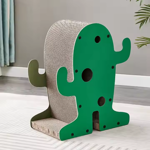 Ventes directes d'usine facile <span class=keywords><strong>à</strong></span> nettoyer et bricolage personnalisé <span class=keywords><strong>Cactus</strong></span> chaton rayure, protéger la patte papier ondulé <span class=keywords><strong>chat</strong></span> planche <span class=keywords><strong>à</strong></span> gratter jouet - Product Image 6