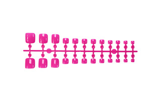 Prensa de Color sólido de alta calidad <span class=keywords><strong>en</strong></span> las <span class=keywords><strong>uñas</strong></span> de los pies Material ABS francés Rosa rojo <span class=keywords><strong>Uñas</strong></span> postizas Prensa <span class=keywords><strong>en</strong></span> las <span class=keywords><strong>uñas</strong></span> de los dedos - Product Image 4