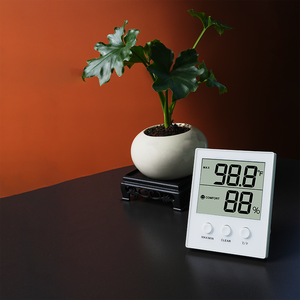 Thermomètre hygromètre numérique d'intérieur pour <span class=keywords><strong>cave</strong></span> à vin, chambre d'animaux, studio de musique, serre, humidité 10% à 99% RH MAX MIN - Product Image 6