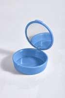 Boîte de rangement portable YAYU en plastique pour appareil dentaire, avec miroir et ventilation, pour aligneurs orthodontiques et gouttières invisibles – Idéale pour les voyages – Vente chaude
