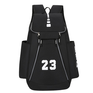 Nueva <span class=keywords><strong>Mochila</strong></span> Deportiva <span class=keywords><strong>de</strong></span> Moda para Hombre, Bolsa <span class=keywords><strong>de</strong></span> <span class=keywords><strong>Baloncesto</strong></span>/Fútbol para Estudiantes y Campamentos <span class=keywords><strong>de</strong></span> Entrenamiento, Logotipo Personalizado, Impermeable, Gran Capacidad - Product Image 5
