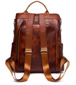 Muestra gratuita de mochila escolar de marca privada, moderna, color marrón, ODM, para mujer, para exteriores - Product Image 6