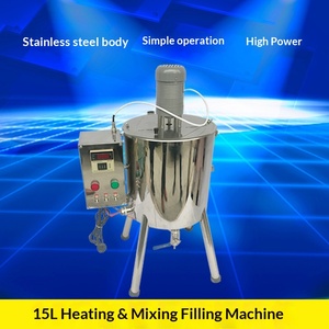 Machine de remplissage de rouge à lèvres motorisée 15L, performante et durable, pour savon, plâtre et paraffine, avec petit pot de chauffage et agitation - Product Image 2