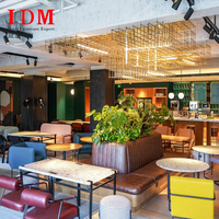 Meubles de salle à manger en cuir de luxe moderne, très demandés, pour hôtel, restaurant, cuisine, café, table et chaise, respectueux de l'environnement
