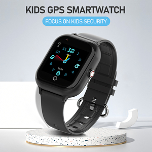 Không thấm nước LCD hiển thị ngủ Nhiệt kế 4 gam trẻ em thông minh đồng hồ GPS Tracker Vòng đeo tay Tracker <span class=keywords><strong>Android</strong></span> cho trẻ em của trò chơi - Product Image 2