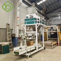 Machine de conditionnement d'engrais intelligente Balance de remplissage et de pesée de sacs de 10 à 50kg entièrement automatique pour la production en usine