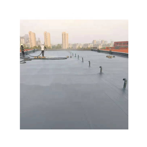 Revestimiento impermeable de poliurea en aerosol de sustrato de hormigón de fábrica al mejor precio para la construcción de techos/paredes exteriores - Product Image 1