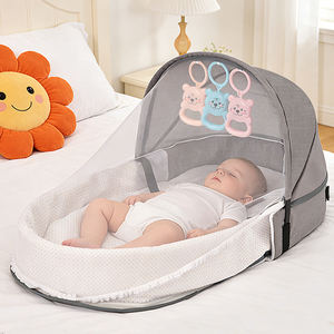 <span class=keywords><strong>Lit</strong></span> <span class=keywords><strong>de</strong></span> bébé pliable en lin et polyester, <span class=keywords><strong>lit</strong></span> d'isolement pour nouveau-né, berceau <span class=keywords><strong>de</strong></span> voyage multifonctionnel portable, léger, sac à langer pour maman - Product Image 1