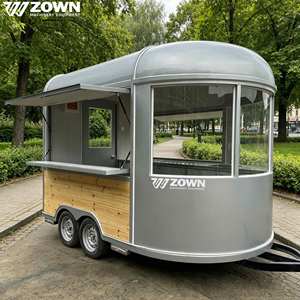 Chariot de vente ambulante électrique personnalisé à 4 roues pour aliments, snacks, glaces, jus, bière – Camion de bar de rue – Faible MOQ – Vente en gros - Product Image 1