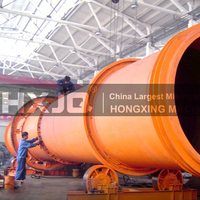 Ligne de production de ciment 1000TPD Four rotatif à combustion par voie humide Four rotatif à ciment Machines minières zhengzhou