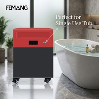 Mini refroidisseur d'eau à air comprimé avec stérilisation à l'ozone, pompe électronique, capacité de refroidissement de 2500 W pour usage personnel