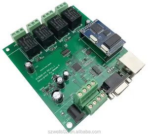 Papan Sirkuit Kontrol Relay DIP Pabrik PCBA PCB 15 Tahun