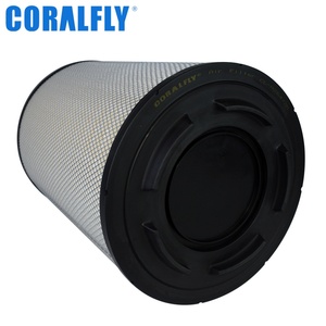 Coralfly ตัวกรองรถบรรทุกสำหรับรถ Volvo, ตัวกรองอากาศ AF26163M 21834210 21716424 20882320 - Product Image 6