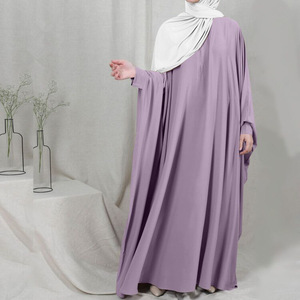 Vente en Gros Nouveau 15 Couleurs 2 Pièces Ensemble <span class=keywords><strong>de</strong></span> Femmes Prière Khimar Nida Jilbab Abaya Robe Musulmane - Product Image 5