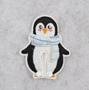 Kustom bordir pola Lucu dapat digunakan kembali gastrostomi g-<span class=keywords><strong>tube</strong></span> Pad G tabung menutupi tombol Peg meliputi tabung makan-Buddy tombol - Product Image 4