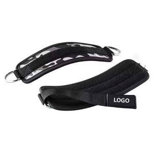 Fitness Strength Training Ankle Straps Leg Cable Attachment Pulley <b>Machine</b> Weight D Ring Gym Lifting Anklets - Product Image 2