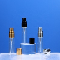 Parfum Mini 4ml, botol kabut halus semprot parfum Mini 4ml dengan tutup emas