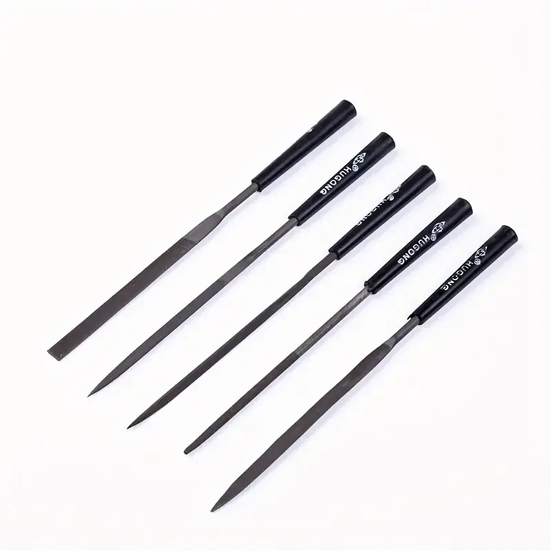 5 teile/satz 3*140mm Nadel feilen Set Juwelier Diamant schnitzen Handwerk Werkzeug für Metall Glas Stein