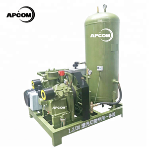 Apcom Aircompressors Skid-Gắn Piston Máy Nén Khí Máy Nén Khí Cao Áp Dọc Tank Piston Không Khí-Máy Nén - Product Image 3