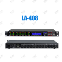 Processeur audio numérique DSP série LA, égaliseur 5/31/15 bandes, générateur de signal FIR, compresseur, filtre anti-bruit <0,003% THD+N, aluminium